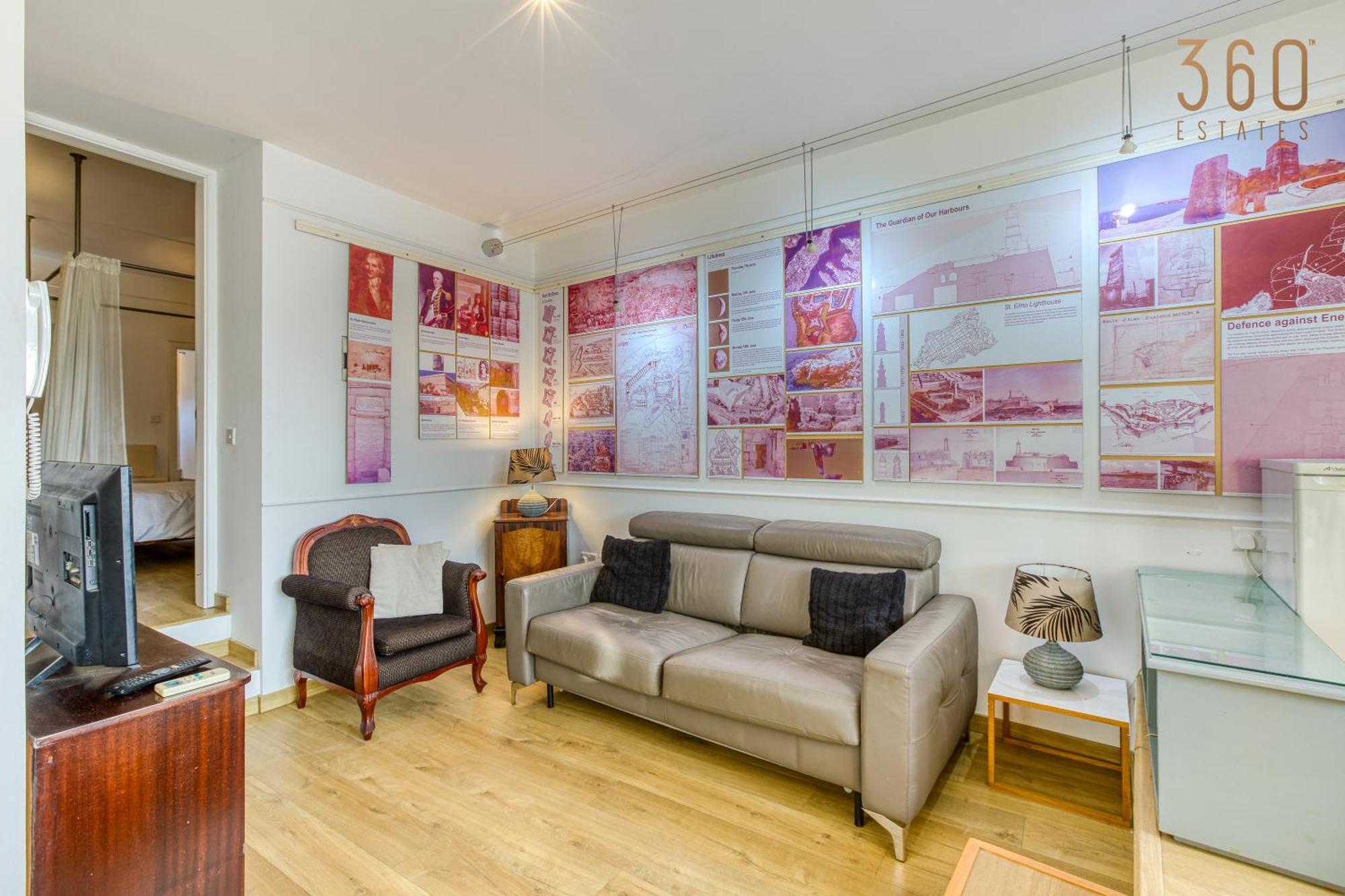 Comfortable 1Br Home With Maltese Balcony In Valletta By 360 Estates Ngoại thất bức ảnh