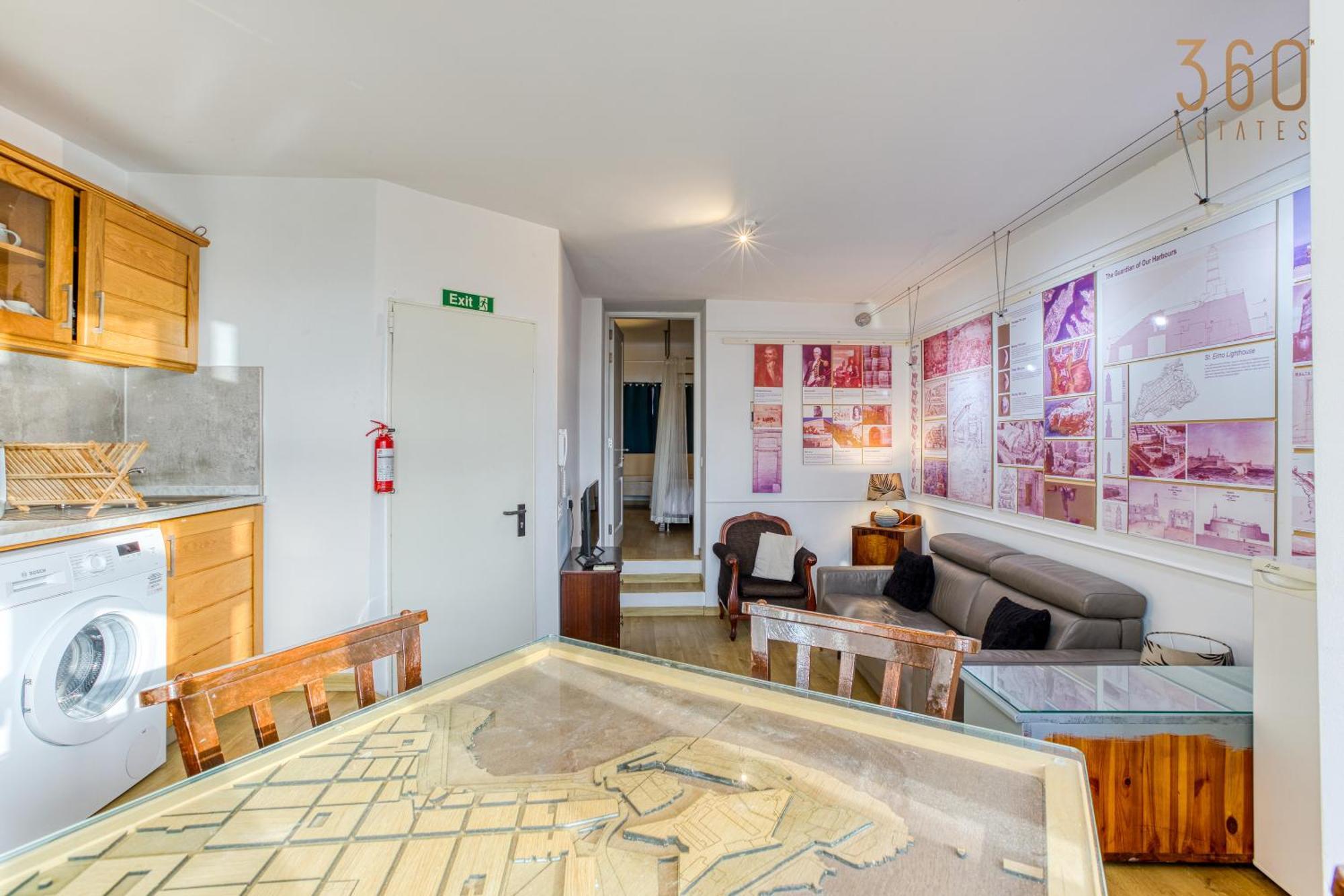 Comfortable 1Br Home With Maltese Balcony In Valletta By 360 Estates Ngoại thất bức ảnh